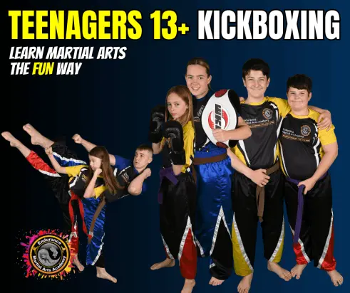 Teenager's-Teens Kickboxing Karate & Thai-Boxing